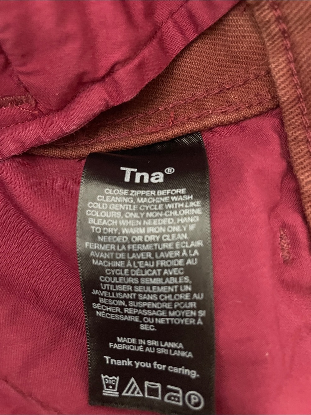 TNA Rust Cargo Trousers - Women's Utility Pants - 2 - Picture 10 of 11